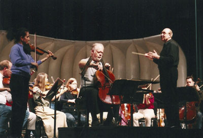 Per Brevig with Lynn Harrell and Helen Nightengale