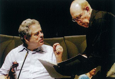 Per Previg and Itzhak Perlman